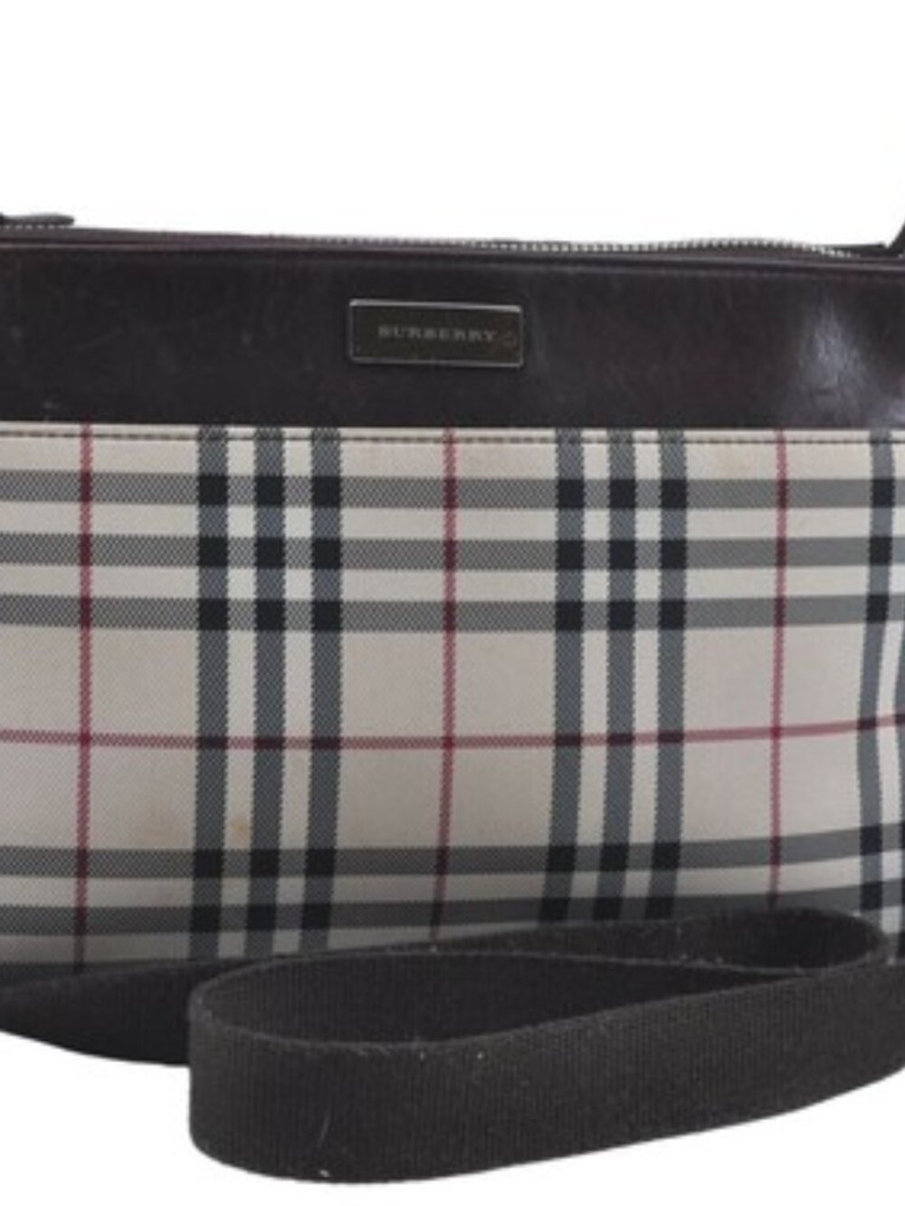 Burberry check-pattern shoulder bag